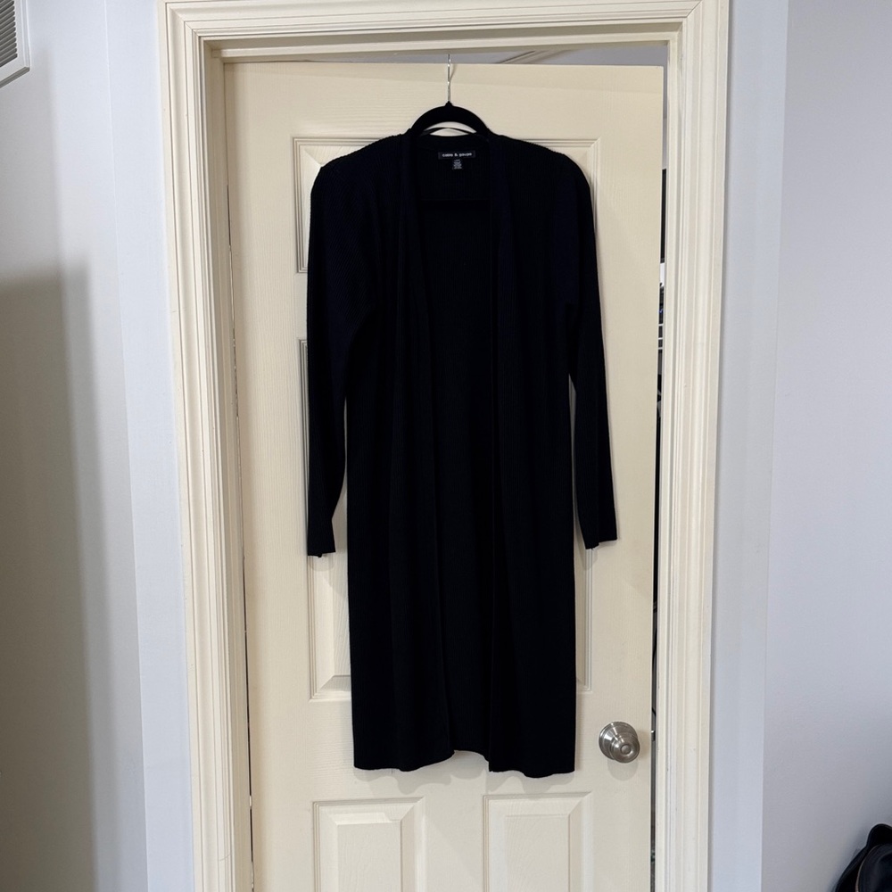 Cable & Gauge Dark Knit Cardigan